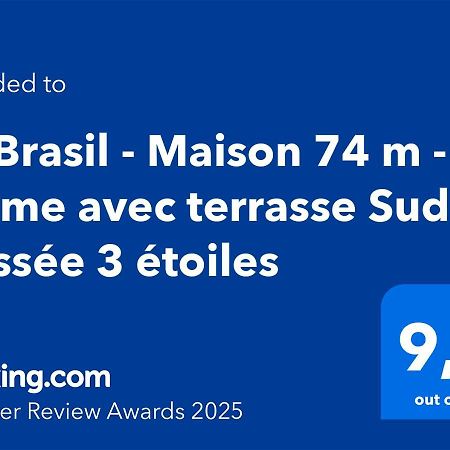 Le Brasil - Maison 74 M - Calme Avec Terrasse Sud Classee 3 Etoiles 勒宝洛 外观 照片